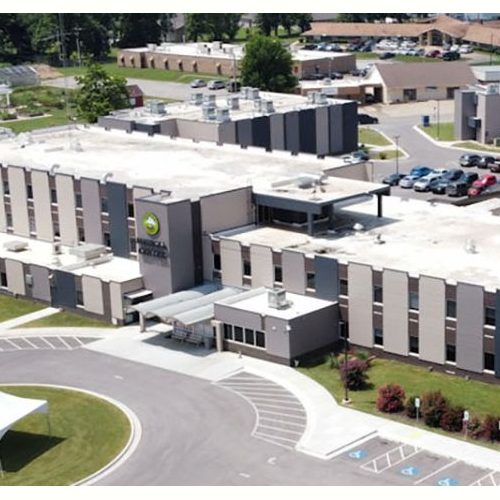 Exterior of Muscogee Creek Nation Medical Complex
