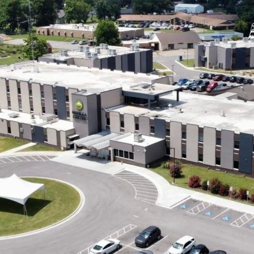 Exterior of Muscogee Creek Nation Medical Complex